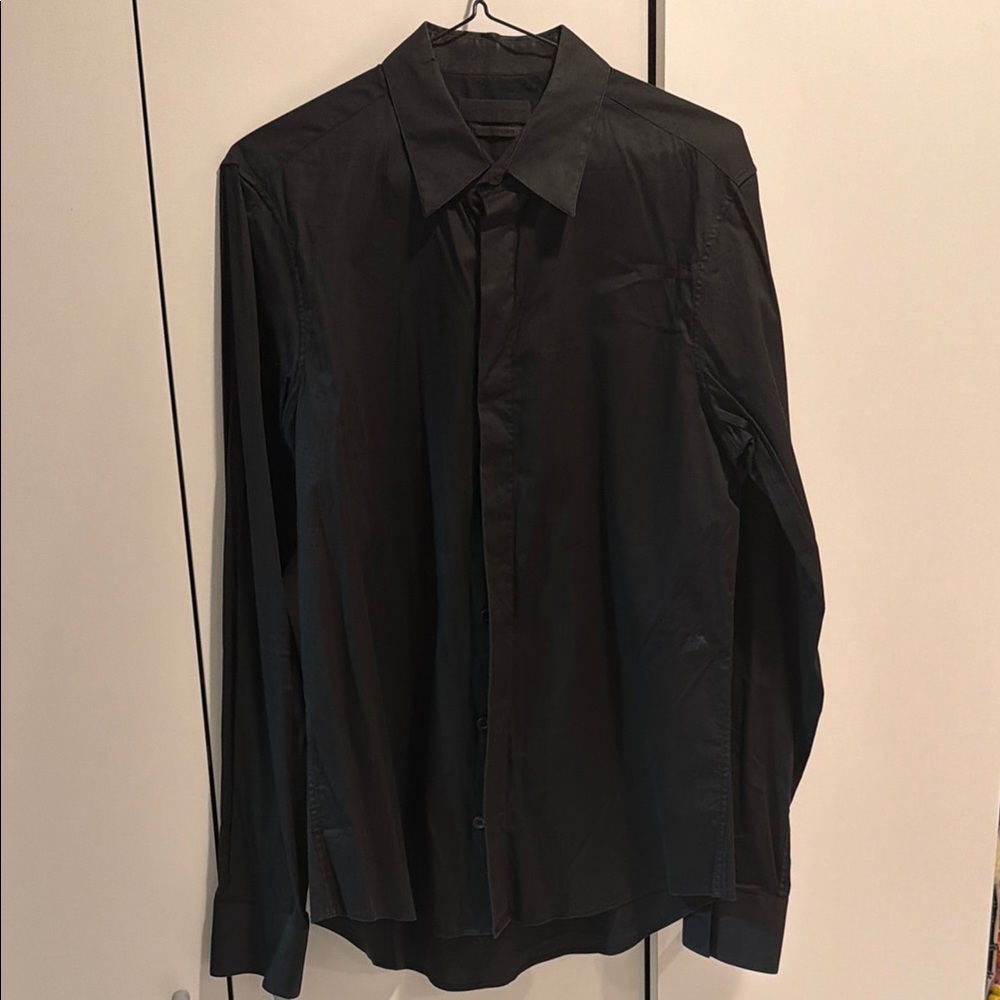 Alexander McQueen hidden placket shirt